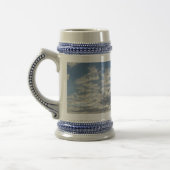 Mooie Clouds Grey/Blue 22 oz Stein Bierpul (Links)