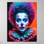 Mooie clown poster (Voorkant)
