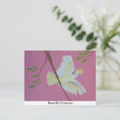 Mooie Cockato Briefkaart (Staand voorkant)