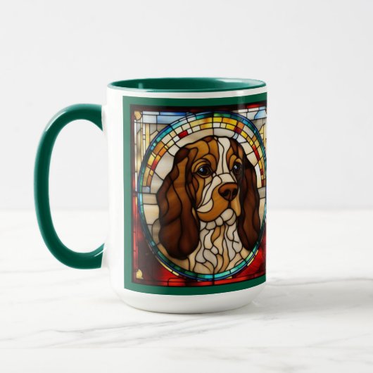 Mooie Cocker Spaniel Koffiemok Mok (Links)