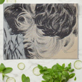 mooie cockerspaniel theedoek (Gevouwen)