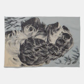 mooie cockerspaniel theedoek (Horizontaal)