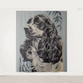 mooie cockerspaniel wandkleed (Voorkant)