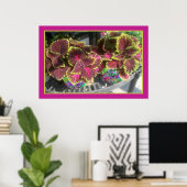 Mooie Coleus Poster (Thuiskantoor)