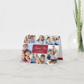 Mooie Collage Bedankkaartjes Bedankkaart (Voorkant)