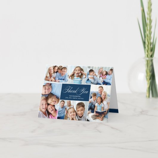 Mooie collage dank u kaarten (Voorkant)