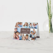 Mooie collage dank u kaarten (Voorkant)