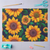 Mooie Collectie voor zonnebloemen Tissuepapier (Craft)