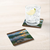 Mooie Colorado Landschap Coaster Set Kartonnen Onderzetters (Insitu)