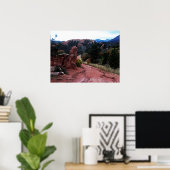 Mooie Colorado Mountain Trail Poster (Thuiskantoor)