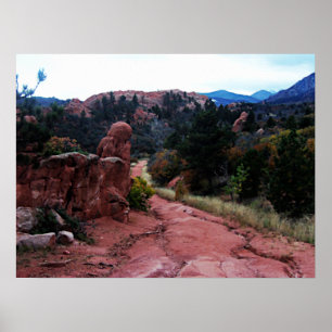 Mooie Colorado Mountain Trail Poster