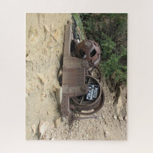 Mooie Colorado Scenery Puzzle, Gold Mine Legpuzzel (Verticaal)
