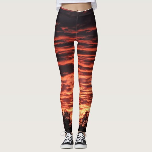 Mooie Colorado Sunset Leggings (Voorkant)