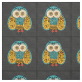 Mooie Colorful Boho Retro Owl Stof (Swatch)