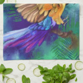 Mooie Colorful Parrot Kitchen Towel Theedoek (Gevouwen)
