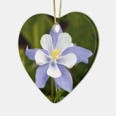 Mooie Columbine Keramisch Ornament (Links)