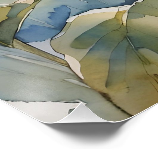 Mooie Coneflower Perfect Poster (Hoek)