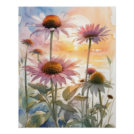 Mooie Coneflower Perfect Poster (Voorkant)