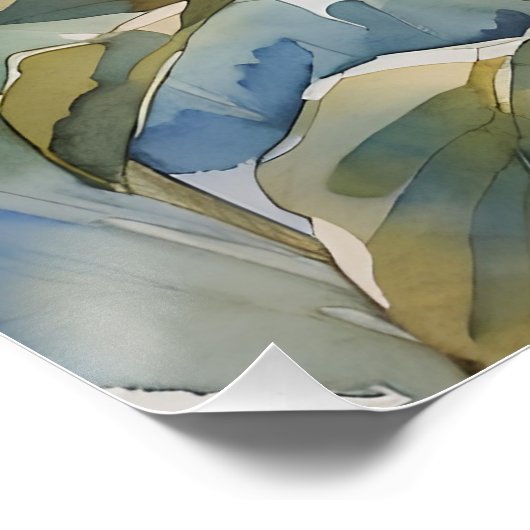 Mooie Coneflower Perfect Poster (Hoek)