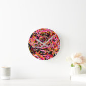 Mooie Cool Colorful Funky Ronde Klok (Huis)