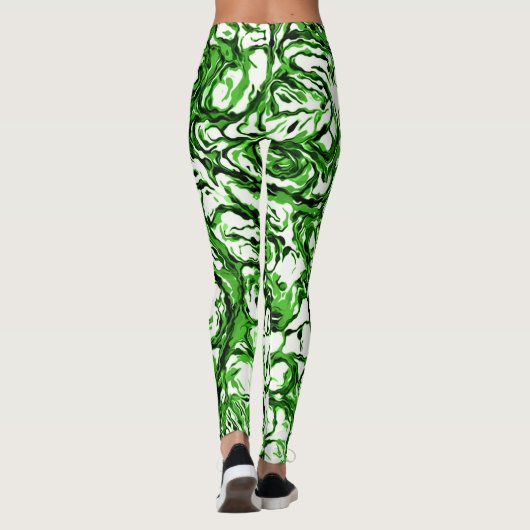 Mooie Cool Vrolijke Funky Leggings (Achterkant)
