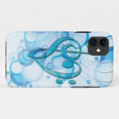 Mooie coole muzieknoten samen als hart Case-Mate iPhone case (Achterkant (horizontaal))
