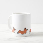 Mooie Corgi Eenvoudige Aangepaste Mok (Voorkant links)
