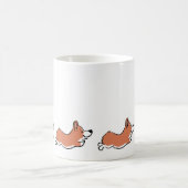 Mooie Corgi Eenvoudige Aangepaste Mok (Center)