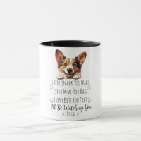 Mooie Corgi Hond Grappige Op Maat Gemaakt