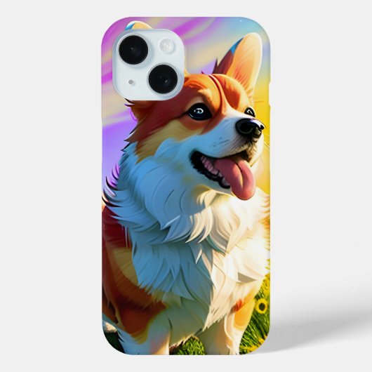 Mooie Corgi Puppy Dog 2 Case-Mate iPhone Case (Achterkant)