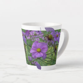 Mooie Cosmea Flowers Design Latte Mok
