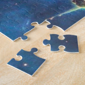 Mooie Cosmic Cloud Jigzaag Puzzle Legpuzzel (Zijkant)
