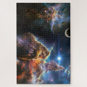 Mooie Cosmic Cloud Jigzaag Puzzle Legpuzzel