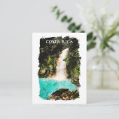 Mooie Costa Rica Waterverf Natuur Briefkaart (Staand voorkant)
