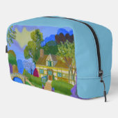 Mooie cottage cosmetic tas  (Rechterhoek)