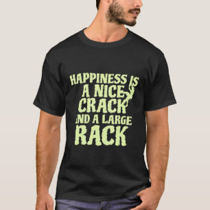 Mooie Crack Large Rack Rock Climmer (rockklimmer) T-shirt