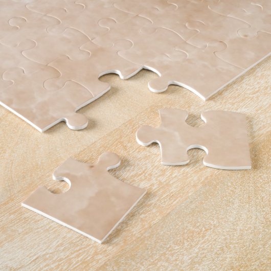 Mooie Creamy Marble Texture Legpuzzel (Zijkant)