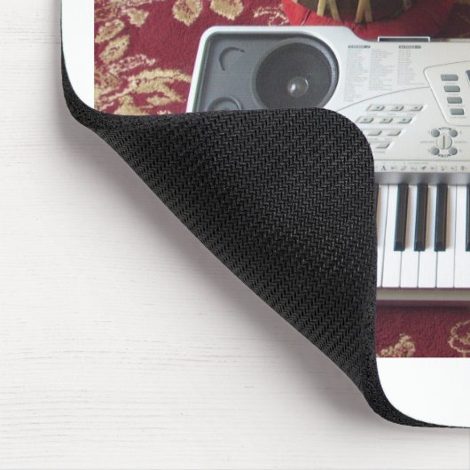 Mooie creatieve hoek: muzikaal wandtapijt muismat (Hoek)