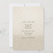 Mooie crème en roze paraplu Vrijgezellenfeest Kaart (Achterkant)