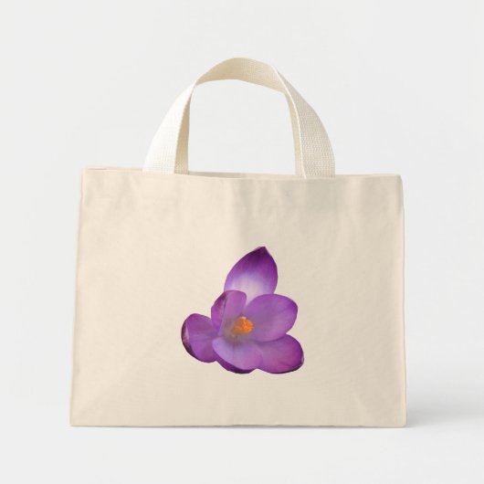 Mooie Crocus Bag Mini Tote Bag (Voorkant)