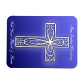Mooie Cross Paasmagneet Magneet (Horizontaal)