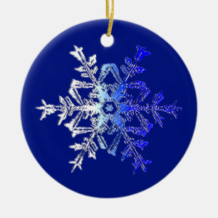 Mooie Crystalline Snowflake Ornament