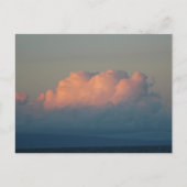 Mooie cumulonimbuswolken bij zonsondergang op Hawa Briefkaart (Voorkant)