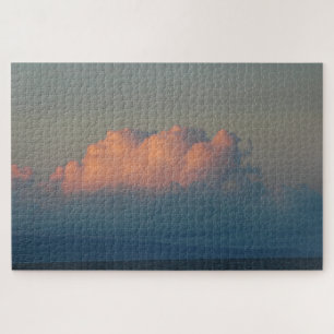 Mooie cumulonimbuswolken bij zonsondergang op Hawa Legpuzzel