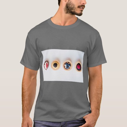 Mooie Cupcake Delight T-shirt (Voorkant)