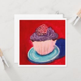 Mooie Cupcake Kaart