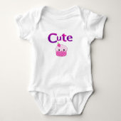 Mooie Cupcake Ontwerp Romper (Voorkant)