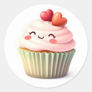 Mooie Cupcake Stickers