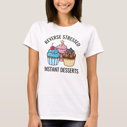 Mooie Cupcake T-shirt (Voorkant)