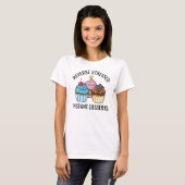 Mooie Cupcake T-shirt (Voorkant volledig)